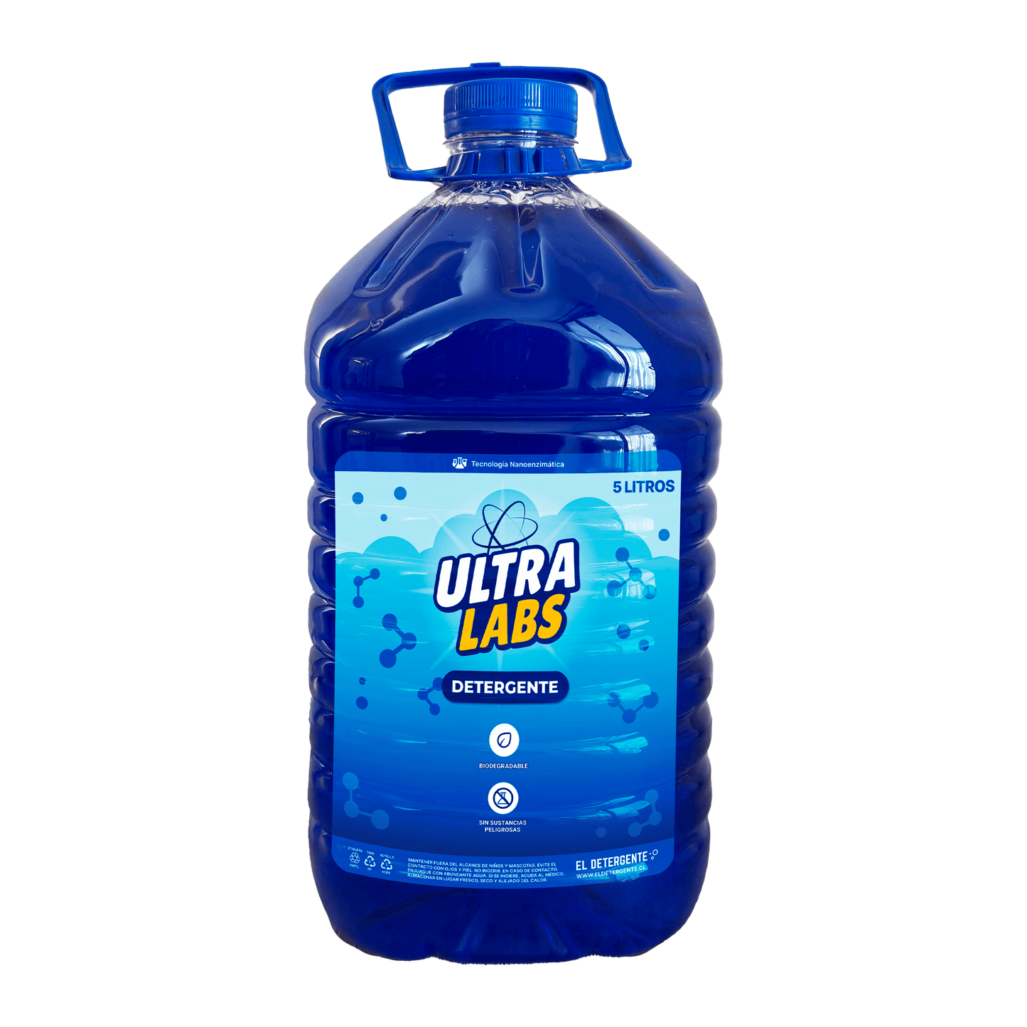 Detergente Liquido 5L Ultra Labs - El Detergente