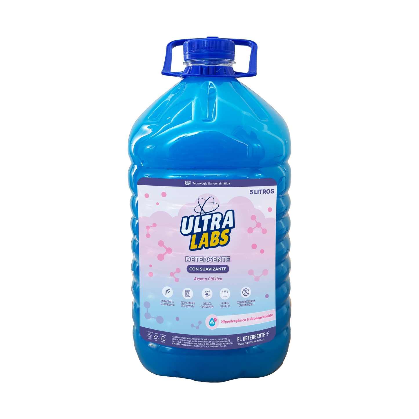 Detergente con Suavizante 5L Ultra Labs