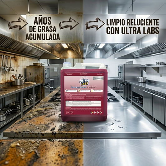 Desengrasante Alto Poder Ultra Labs 5 Litros