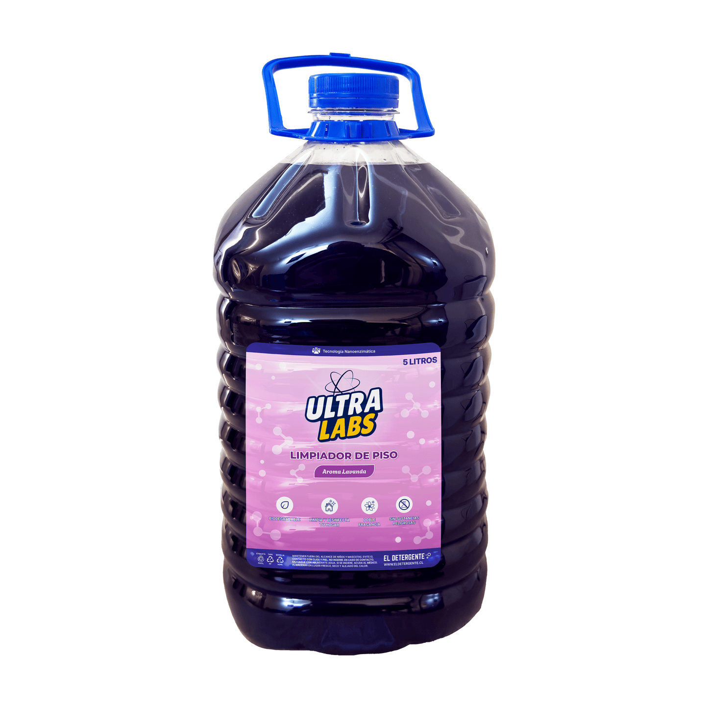 Limpiapisos 5L Ultra Labs Aroma Lavanda