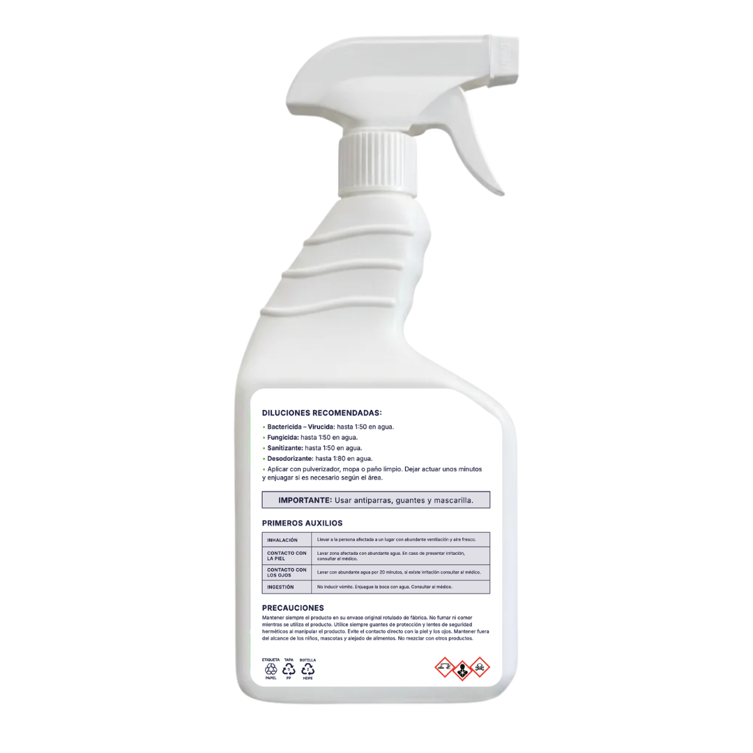 Sanitizador y Eliminador de Hongos 750cc Ultra Labs