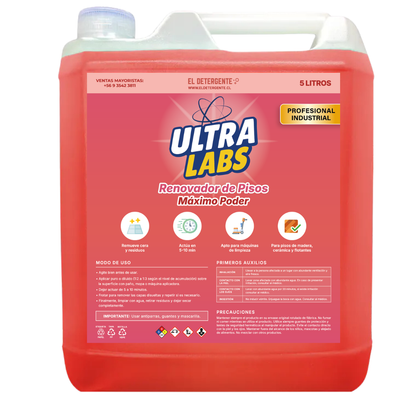 Renovador de Pisos MAXIMO PODER 5 Litros Ultra Labs
