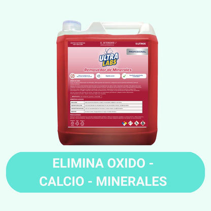 Removedor de Minerales - Oxido - Calcio - Minerales Ultra Labs 5 Litros