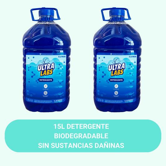 Pack Detergente 15L Ultra Labs
