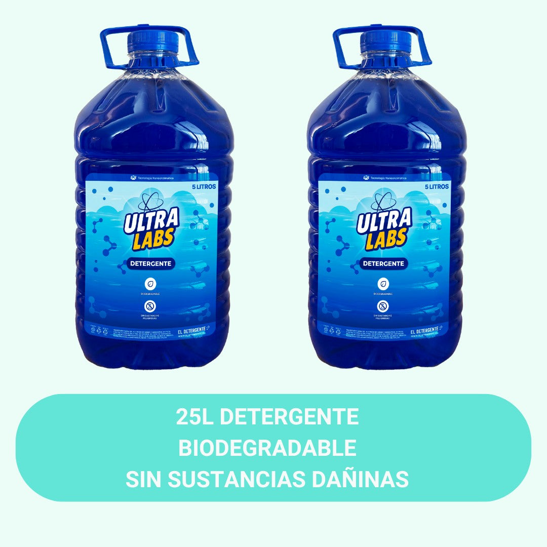 Pack Detergente Familiar 25L Ultra Labs