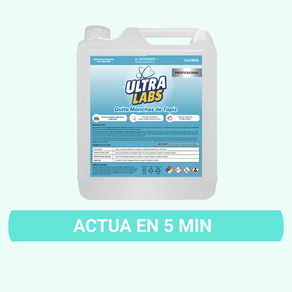 Quita Manchas de Tapiz y Alfombras 5 Litros Ultra Labs