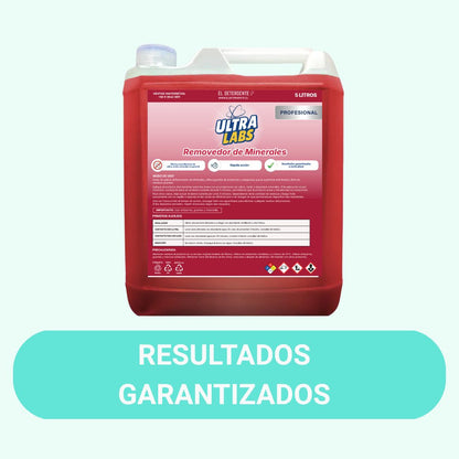 Removedor de Minerales - Oxido - Calcio - Minerales Ultra Labs 5 Litros