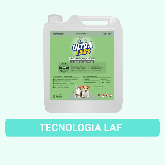 Inhibidor de Olores  5L Ultra Labs (apto para mascotas)