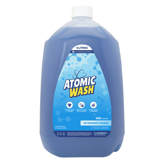 Detergente Líquido 5L Atomic Wash