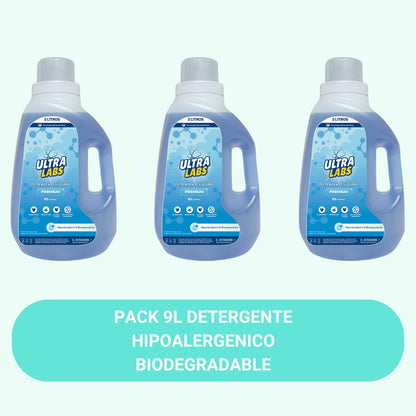 Pack Detergente 9L Ultra Labs Premium