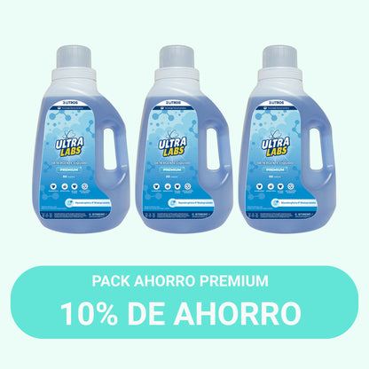 Pack Detergente 9L Ultra Labs Premium