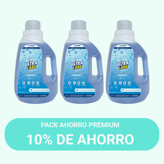 Pack Detergente 9L Ultra Labs Premium