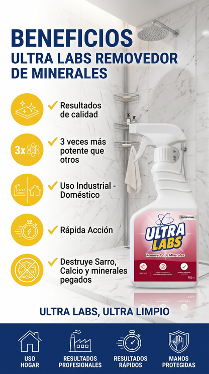 Pack 6 x 750cc Desengrasante + Removedor Sarro + Removedor Minerales
