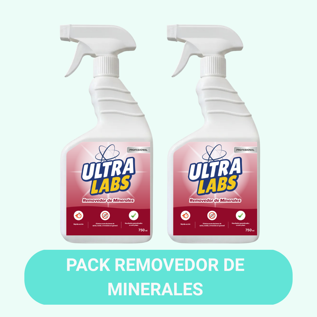 Pack 2 Removedores de Minerales 750cc