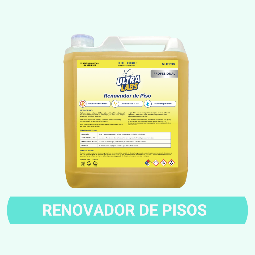 Renovador de Pisos Flotantes Ultra Labs 5 Litros